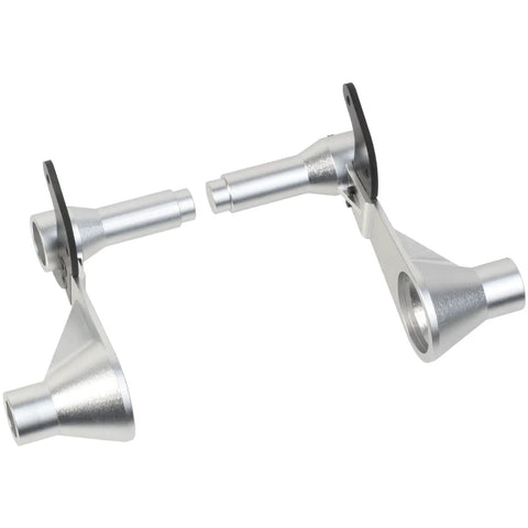 Close-up of Aluminum Rear Suspension Arms For ORV Chassis RC Cars Direct Replacement For Monster Beetle Blackfoot, CNC machined aluminum