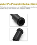 Pneumatic Heavy Duty Bushing Driver and Remover Kit for Trucks and Trailers Easy Pin Sleeve Installation, close-up view