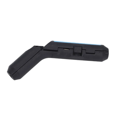 Handheld Electric Wire Stripper Tool Portable Electrical Cable Insulation Remover Slitting Blade ABS Grip side view.