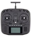 Front view of 16 Channel ELRS Transmitter With Hall Gimbals And Carrying Case ExpressLRS 1000Hz Ready EdgeTX Firmware Mode 2 Radio For FPV Drones