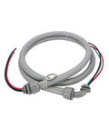 Heavy Duty Half Inch Liquid Tight Ac Whip Kit With Number 10 Thhn Wire and Flexible Non Metal Connector Caps, UV resistant cable.