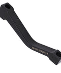 180mm Disc Brake Caliper Mount Adapter For Mountain Bikes, CNC Aluminum Alloy 7075, side view showing eccentric screw hole