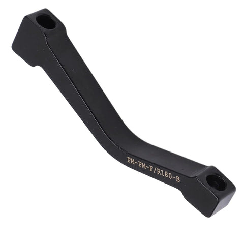 180mm Disc Brake Caliper Mount Adapter For Mountain Bikes, CNC Aluminum Alloy 7075, side view showing eccentric screw hole