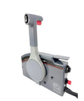 Outboard Remote Control Box, 10-Pin Pull To Open, 16.5 Ft Harness, OEM 703-48272-12, Gray - Replacement Part for Boats and Marine