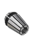 Top Tier ER Collet Chuck Set ER11 ER16 ER20 ER25 ER32 High Carbon Steel collet showing precision grip for CNC milling and drilling.