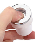 Pressure Bath Switch Push Button For Garbage Disposal And Tub Spa Massage, Sink Top Air Switch 28mm White with ABS and Stainless Steel