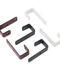 Heavy Duty Bunk Bed Ladder Hooks Keep Kids Beds Rock Solid Durable Black Steel Brackets Fit One Inch Rails Like A Charm For Loft Camper And RV Setup With Mounting Hardware Ready Two Pack, featuring various color options.