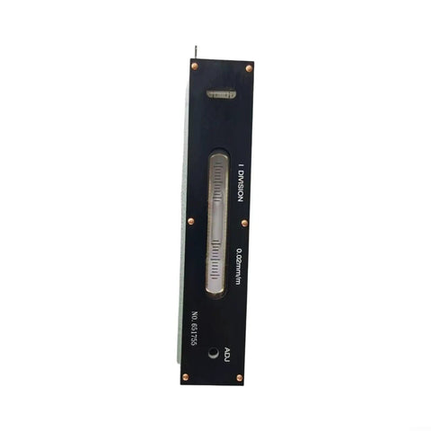 Steel Mechanical Bar Type Level 0.02mm Industrial For Spirit Tool, side view showing clear measurement scale and solid construction.