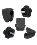 Universal Fit Football Visor Clips 1 Pair Black Quick Release Helmet Clips No Tools Needed Visor Hardware Replacement For Most Helmets