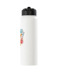 Office Bake Boss Stainless Steel Insulated Water Bottle With Leak Proof Flip Lid Keeps Drinks Hot Or Cold BPA Free And Dishwasher Safe