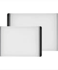 Two Piece Cutting Board Set For Kitchen Prep With One Small Prep Board And One Large Everyday Board, non porous and knife friendly