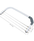 Adjustable Cake Leveler And Wire Slicer For Even Layer Cakes Pro Grade Stainless Steel Cutter Easy Grip Bake Tool, 32cm