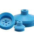 FGA Series Industrial Vacuum Chuck Manipulator Sucker With 11Mm, 14Mm, 16Mm Sizes. Heavy duty blue suction pads for glass handling.
