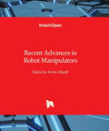 Cover of 'Recent Advances In Robot Manipulators A Comprehensive Guide To Modern Industrial Automation Technologies' on vibrant red background.