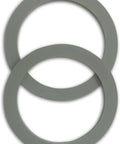 2 Pack Gray Blender Gaskets For Oster And Osterizer Blenders Replacement Parts, Beef Up Your Blender Seal Rings With 6.6 cm OD and 5.1 cm ID