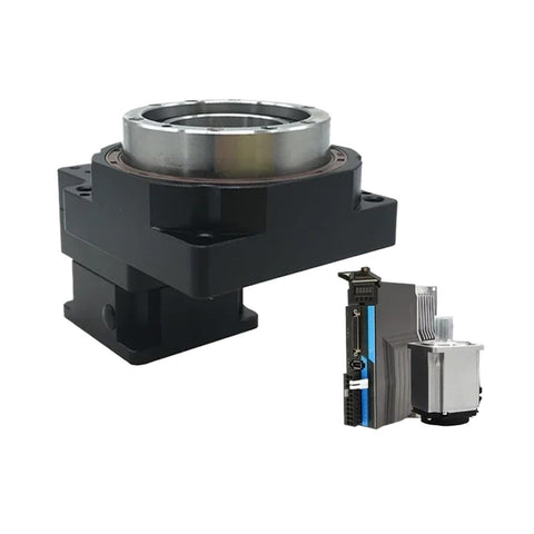 No Nonsense Cnc Hollow Rotary Table With Nema17 Stepper Motor And Tight Gear Reducer for precision machine setup and load handling.