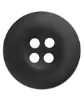 Rock Solid Military Spec Tactical Buttons For Army Fatigues And Law Enforcement Four Hole Melamine Fasteners Style 26 Black button 19mm size.
