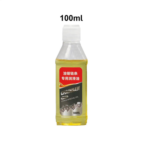 All Purpose Chainsaw Oil 100ml Multi Purpose Synthetic Lubricant With 2X Rust Prevention And Deep Penetration For Chainsaws bottle