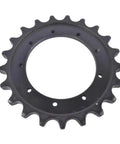 Must-Have 21 Tooth 9 Hole Drive Sprocket Perfect Fit For John Deere 328 334 231 325 331 Mowers, durable steel construction with nine holes.