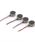 10 Pack Micro Flat Vibration Motors 3V DC 12000RPM Two Wire Tiny Pager Vibe Motors For Mobile Phones Electronics Toys Wearables