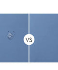 Comparison of auto glass before and after using Windshield Crack Repair Kit for Cars, showcasing chip repair and restored visibility.