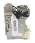 Side view of Circuit Breaker Accessory Shunt Trip 24VDC For PowerPacT H J L Series Controllers, rugged finish, compatible with 24VDC modules.