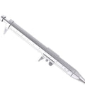 Accuracy Calipers Pen with Double Scale for Easy Measurement, silver finish, lightweight design for precision measuring.