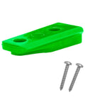 Green mounting base and screws for Pacific Reel Spearfishing Profile Line Reel For Wood And Metal Spearguns