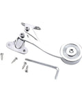 Adjustable Hydraulic Cabinet Door Hinges With Random Stop For Kitchen Cabinets Smooth Soft Close Action Easy Install Polished Finish