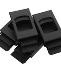 Black 4 Pack Plastic Rectangular RV Latch Buckle Lock For Doors And Distribution Boxes No Drama Easy Install Secure Locking