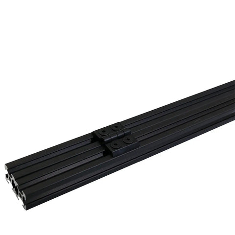 Black Metal Door Frame Hinges With Screws And T Nuts For Slotted Aluminum Extrusion Profiles 2020 3030 4040 Series Zinc Alloy