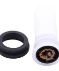 Windshield Washer Fluid Level Sensor That Fits A Ton Of Nissan And Infiniti Rides From 350Z To GTR Plus Altima Armada Frontier Maxima Murano Quest Sentra Xterra Stanza EX35 FX35 black plastic sensor with gasket