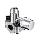 Chinco BPV-31 piercing valve kit, chrome refrigerator tap valve for 1/4-3/8 in pipes