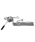 Heavy Duty 3 Ton 3 Meter Aluminum Alloy Hand Plate Hoist Lifting Tool For Serious Work, Smashing Loads With Ease And Style In Any Job, showcasing hoist and chain.