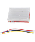 Three Phase Hall Brushless DC Motor Controller 6 to 60V PWM Speed Module 350W with aluminum heatsink and wiring harness visible.