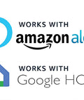 Universal Outlet Concealer With WiFi Smart Power Strip is compatible with Amazon Alexa and Google Home for seamless smart home integration.