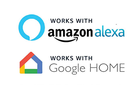 Universal Outlet Concealer With WiFi Smart Power Strip is compatible with Amazon Alexa and Google Home for seamless smart home integration.