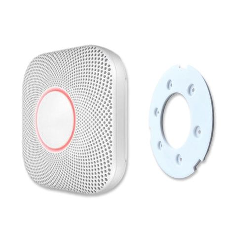 Replacement Mounting Plate For Nest Protect Gen 2 Smoke Detector Backplate for wall or ceiling mount with wired or battery Nest