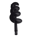8 Inch Auger Drill Bit For Planting And Garden Beds, Post Hole Ready, Rapid Planter Compatible, heavy duty steel auger
