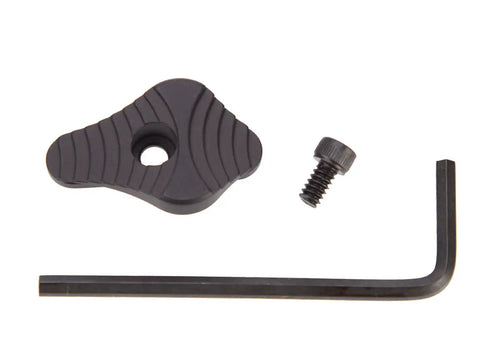 Drop In Aluminum Safety Upgrade With Ball And Steel Plate For Mossberg Shotguns 12 And 20 Gauge 500 590 835 940 88 Red Anodized