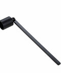 7.5 Inch Long Handle Candle Snuffer With Straight Tube For Tea Lights And Votive Candles Black Stainless Steel Wick Extinguisher