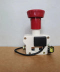 Emergency Stop Switch Disconnector On Off Manual Scram For Electric Forklifts Pallet Trucks And Golf Carts ZDK32 350A 220V Heavy Duty Safety Stop Button, red push button