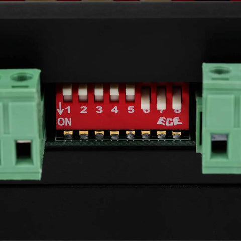 Close-up of the connector terminals on the MA860H 200KHz Stepper Motor Driver Microstep Controller Module for 2 Phase 86 Motors