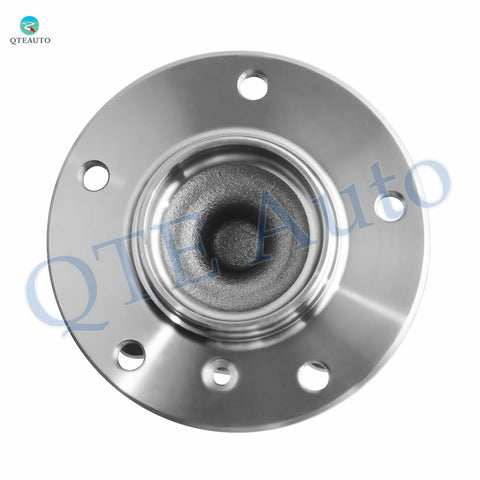 Beefy Front Wheel Hub Bearing Assembly Replacement For BMW 3 Series 2006 To 2013 Fits 128i 135i 135is 323i 325i 328i Easy Install Direct OEM Style Upgrade, overhead view