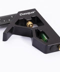 Pro Grade 5 Piece Black Marking Layout Tool Set For Precision Work CNC Machined With Grounded Faces Laser Engraved Scale
