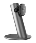 Space Gray Aluminum Charging Stand For Ray-Ban Meta Smart Glasses Portable Dock With SuperFast Charge in 40 Minutes And Fifty Percent In 20 Minutes