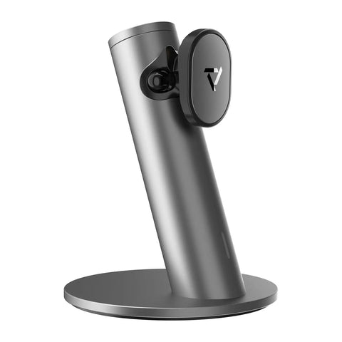 Space Gray Aluminum Charging Stand For Ray-Ban Meta Smart Glasses Portable Dock With SuperFast Charge in 40 Minutes And Fifty Percent In 20 Minutes