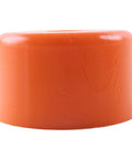 Side view of orange 2.55 Inch Diameter Scissor Bumper for Skyjack SJIII series lifts, 65 mm diameter, 38 mm thick.