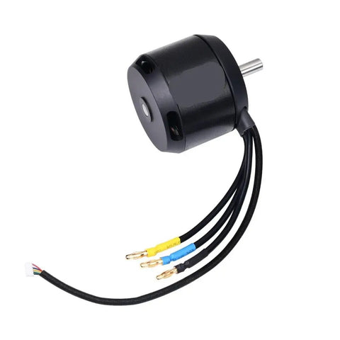 Beast Mode Brushless Dc Motor For Electric Skateboards Replace Ev T6355 6374 6384, black motor with wires, 2450 Watts 24V/48V