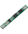 Solid 10 Pack 1S 3.7V BMS Circuit Board For 18650 Lithium Cells Brings Smooth 4 Amp Charging With Heavy Duty Protection And Bulletproof Voltage Control Worth Every Single Cent green PCB board with electronic components for lithium battery management